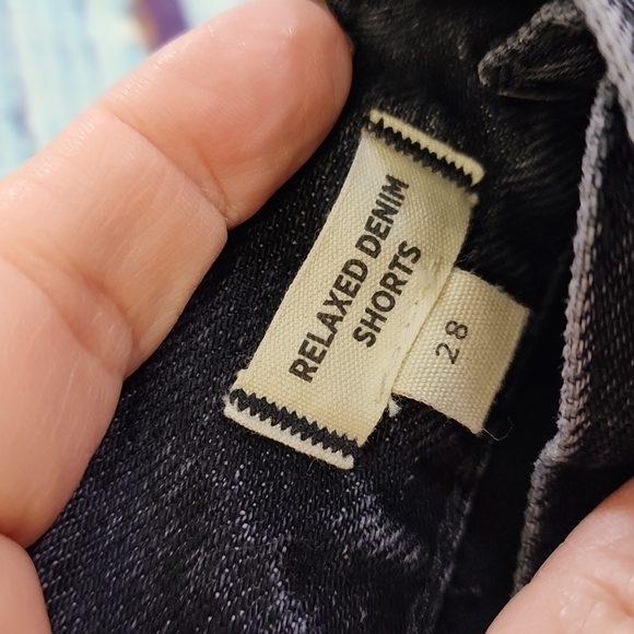 MADEWELL Relaxed fit button fly denim shorts size 28 - Picture 4 of 5